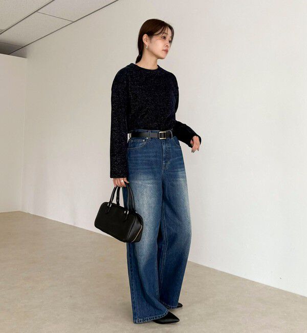 fredy emue「ラメモールプルオーバー」|Tシャツ・カットソー|