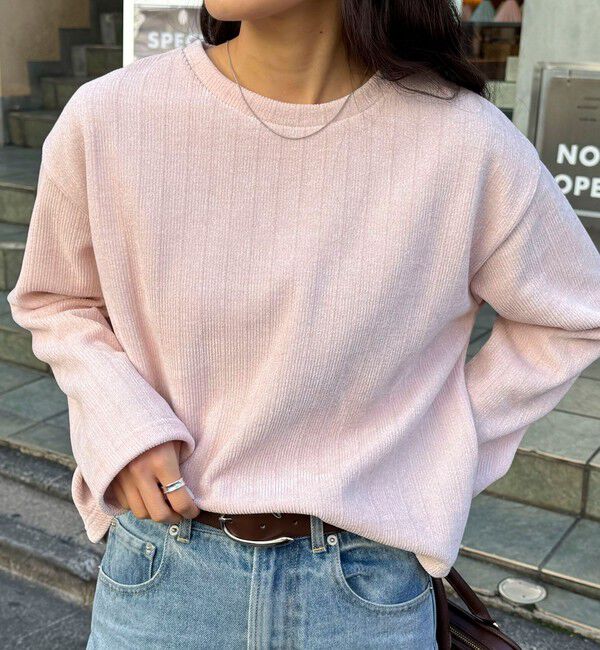 fredy emue「ラメモールプルオーバー」|Tシャツ・カットソー|