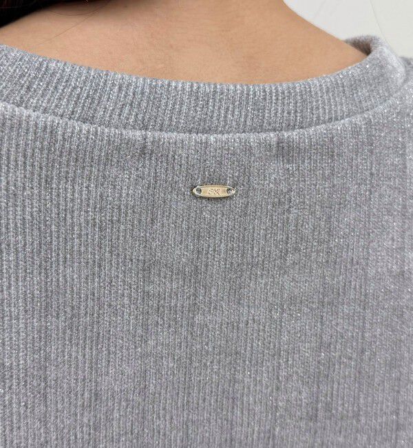 fredy emue「ラメモールプルオーバー」|Tシャツ・カットソー|