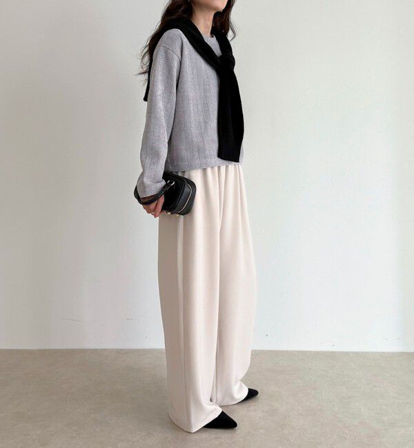 fredy emue「ラメモールプルオーバー」|Tシャツ・カットソー|