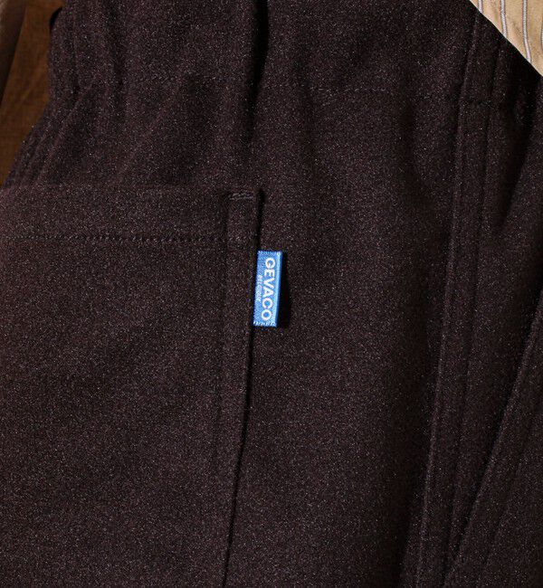 GLOSTER「【GEVACO/ゲバコ】ウールライクイージーパンツ」|チノ|