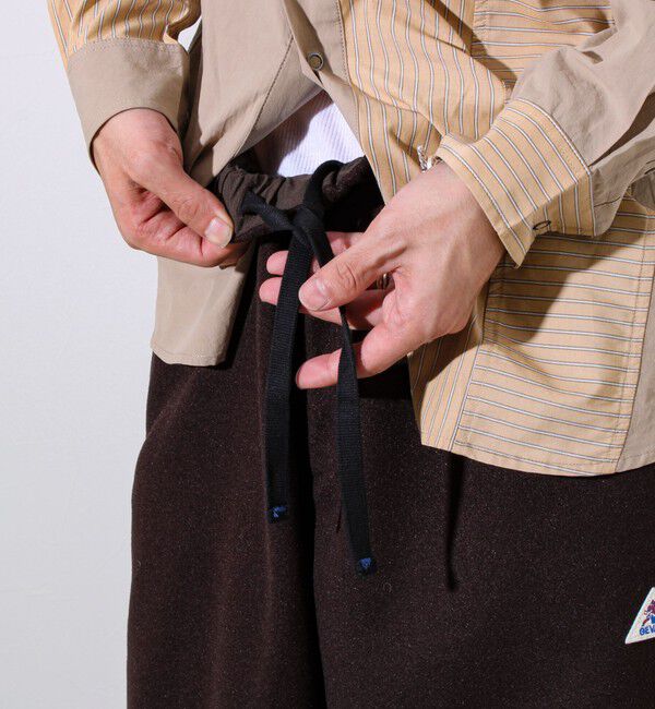 GLOSTER「【GEVACO/ゲバコ】ウールライクイージーパンツ」|チノ|