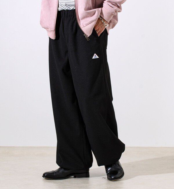 GLOSTER「【GEVACO/ゲバコ】ウールライクイージーパンツ」|チノ|