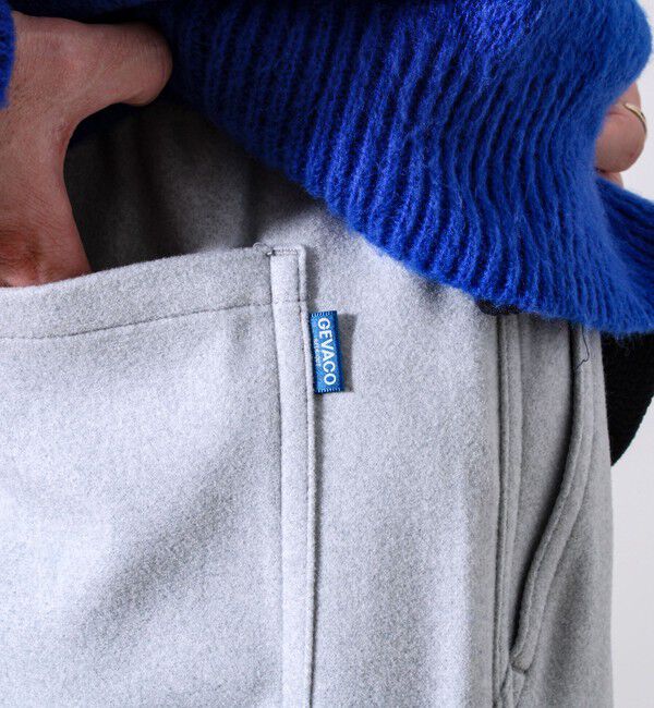 GLOSTER「【GEVACO/ゲバコ】ウールライクイージーパンツ」|チノ|