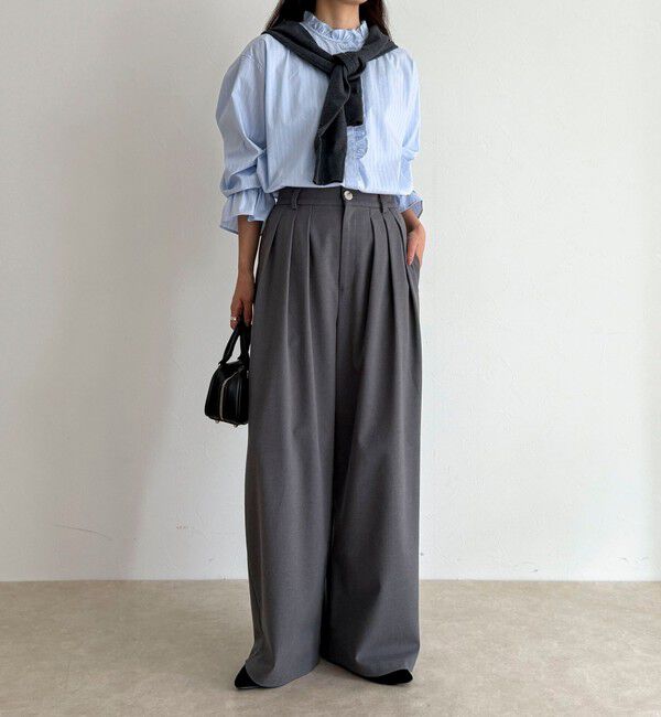 fredy emue「フリルデザインシャツ」|シャツ・ブラウス|