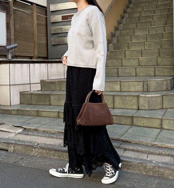 fredy emue「起毛レースティアードスカート」|スカート|