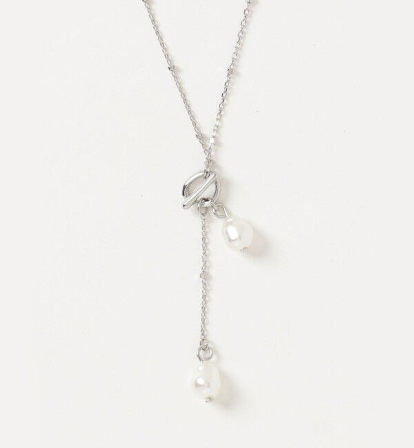 fredy emue「二段パールYネックレス」|ネックレス|