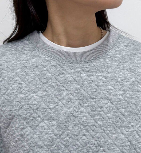 fredy emue「ハートキルトスウェットプルオーバー」|Tシャツ・カットソー|