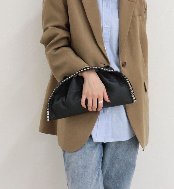 fredy emue「【BEAURE/ビュレ】スタッズクラッチショルダーバッグ」|ショルダー・メッセンジャー|