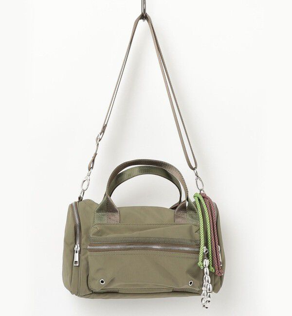 fredy emue「【CONTROL FREAK/コントロールフリーク】ミリタリーチャームボストンバッグ」|ショルダー・メッセンジャー|