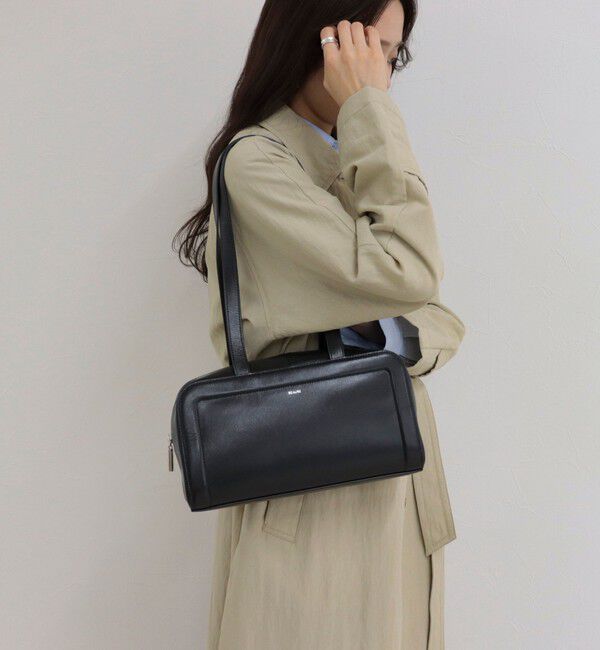 fredy emue「【BEAURE/ビュレ】ロングハンドルボックスボストンバッグ」|ショルダー・メッセンジャー|