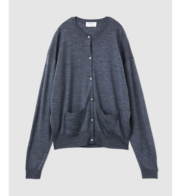 ROPE「JOHN SMEDLEY別注 CD（ジョンスメドレー別注/天竺ニットカーディガン）」|カーディガン|チャコール(06)