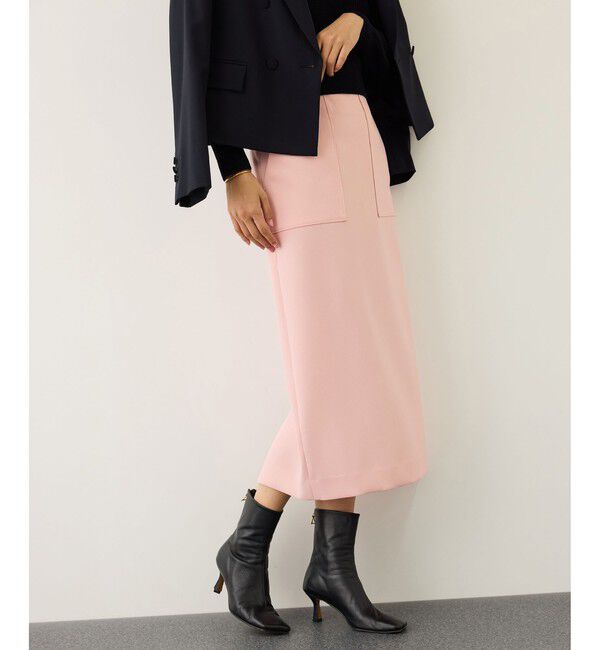 ROPE「[美人スカート]ポケット付きタイトスカート/イージーケア・26SS」|スカート|