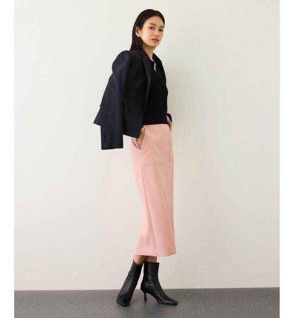 ROPE「[美人スカート]ポケット付きタイトスカート/イージーケア・26SS」|スカート|