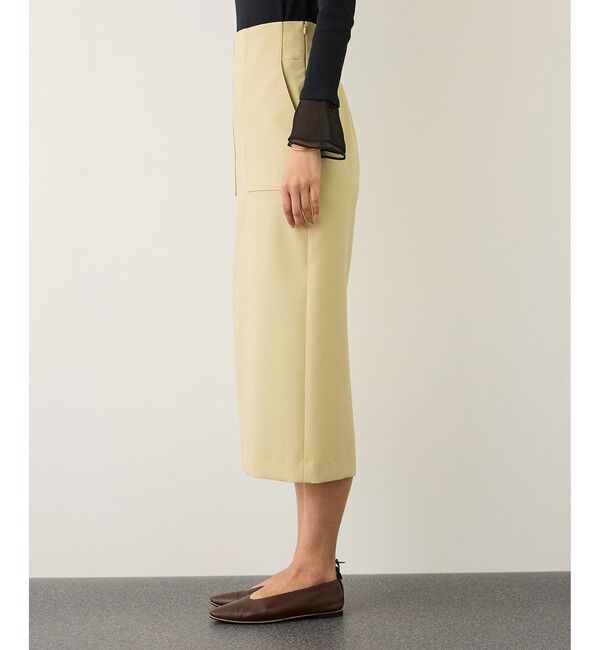 ROPE「[美人スカート]ポケット付きタイトスカート/イージーケア・26SS」|スカート|