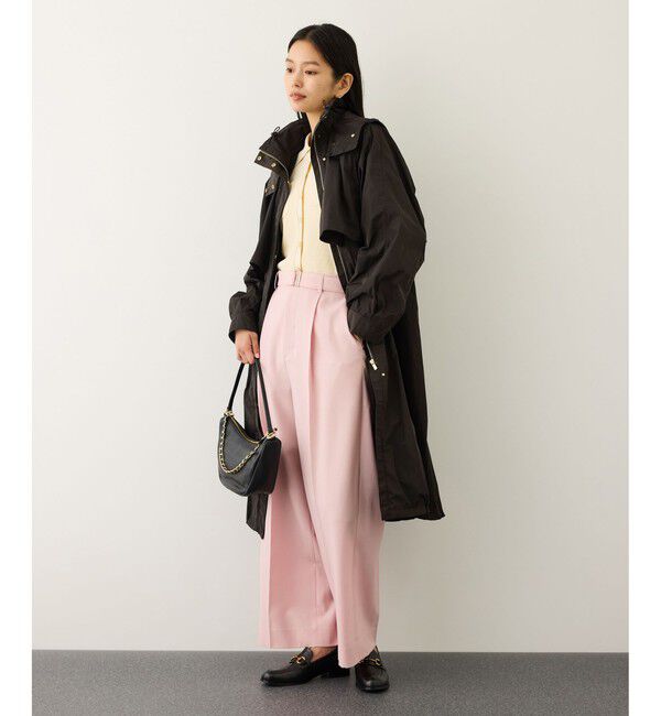 ROPE「【撥水】タフタフーデッドドロストロング丈コート」|その他|