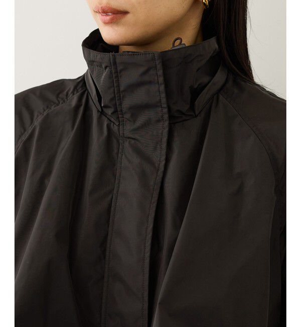 ROPE「【撥水】タフタフーデッドドロストロング丈コート」|その他|