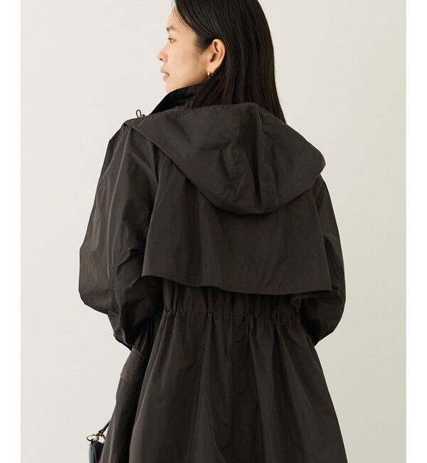 ROPE「【撥水】タフタフーデッドドロストロング丈コート」|その他|