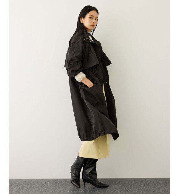 ROPE「【撥水】タフタフーデッドドロストロング丈コート」|その他|