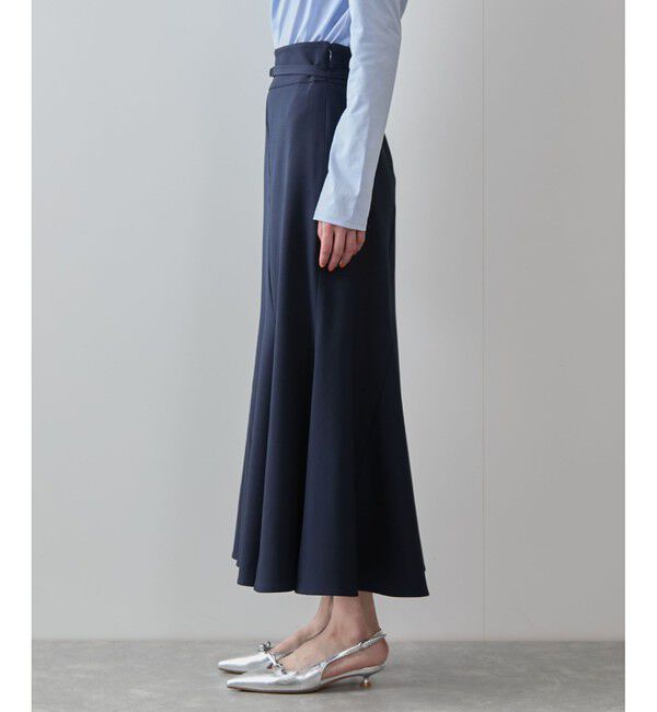 VIS「エスカルゴ切替マーメイドスカート」|スカート|