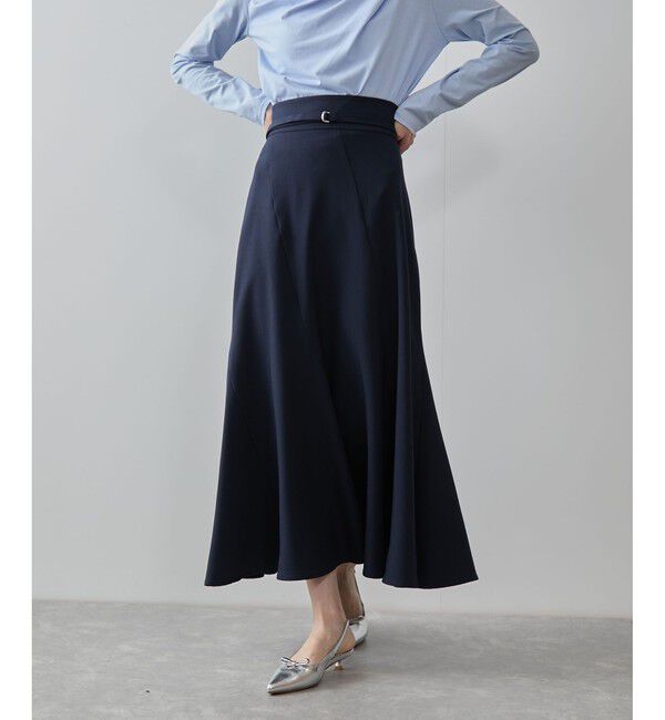 VIS「エスカルゴ切替マーメイドスカート」|スカート|