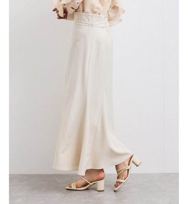 VIS「エスカルゴ切替マーメイドスカート」|スカート|