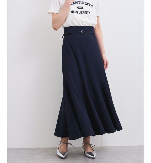 VIS「エスカルゴ切替マーメイドスカート」|スカート|