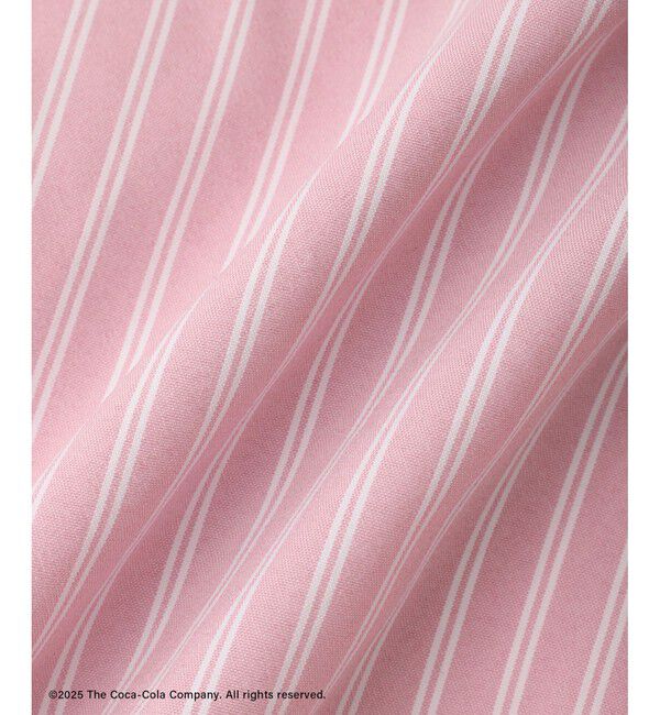 VIS「【Coca-Cola】VIS別注バックエンブロイダリークロップドシャツ」|シャツ・ブラウス|