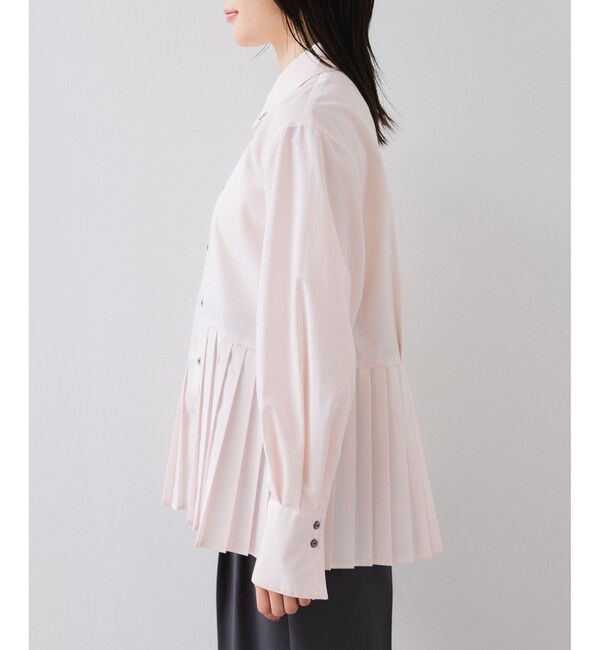 VIS「プリーツシャツ/イージーケア」|シャツ・ブラウス|