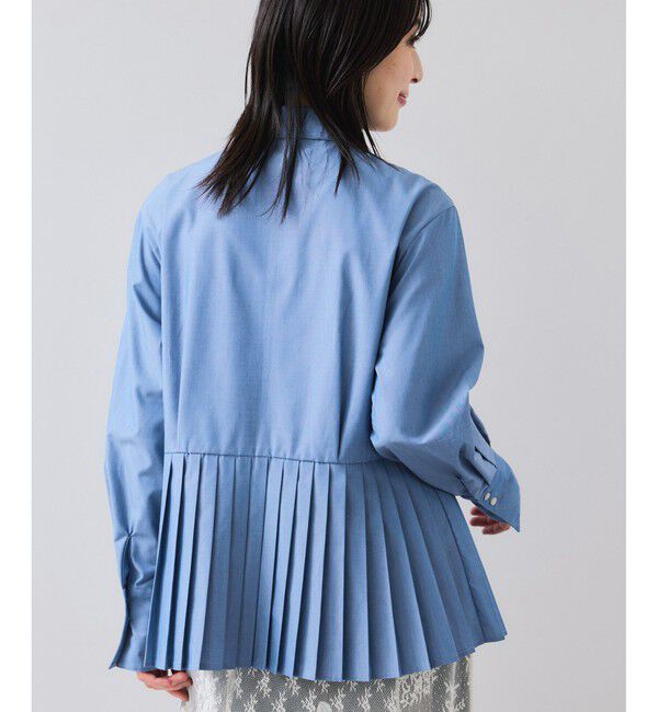 VIS「プリーツシャツ/イージーケア」|シャツ・ブラウス|