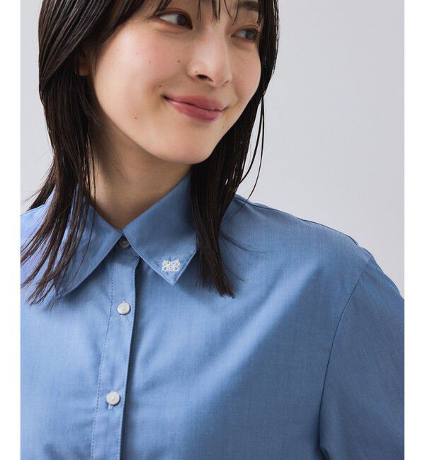 VIS「プリーツシャツ/イージーケア」|シャツ・ブラウス|