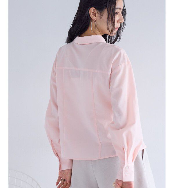 VIS「フロントギャザーシャツ」|シャツ・ブラウス|