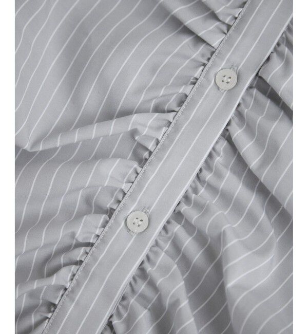 VIS「フロントギャザーシャツ」|シャツ・ブラウス|