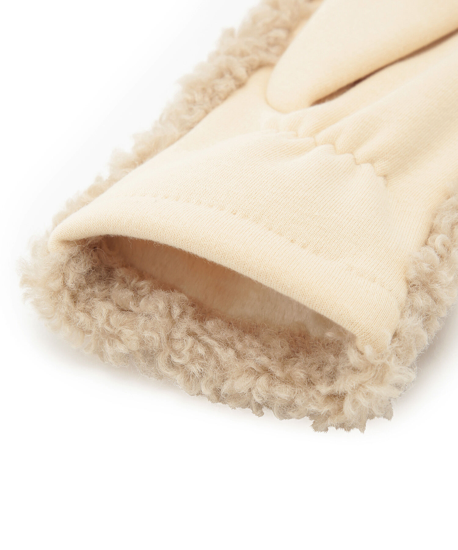 ROPE PICNIC PASSAGE「ボアフィンガーレスグローブ」|手袋|