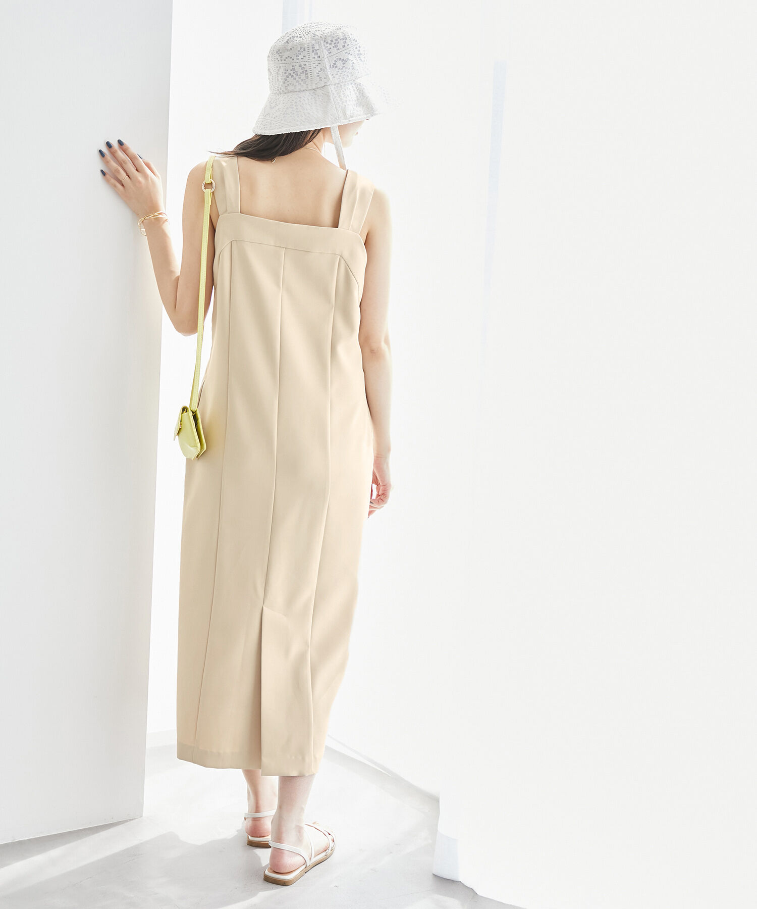 Rope&rsquo;Picnic「ブライトシリーズ/ジャンパースカート/2WAY・リンクコーデ」|ジャンパースカート|