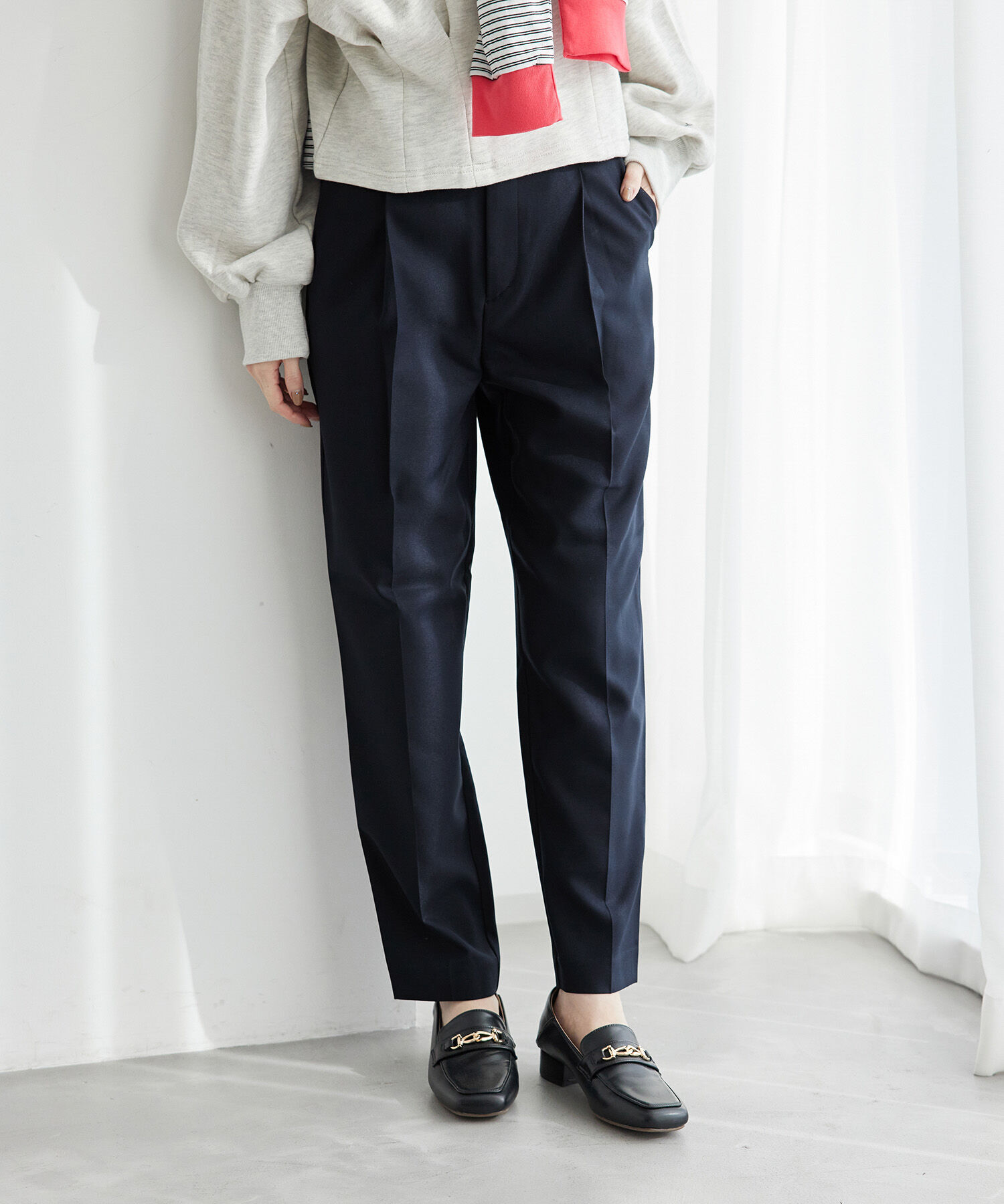 Rope&rsquo;Picnic「ブライトシリーズ/テーパードパンツ/セットアップ対応」|その他|