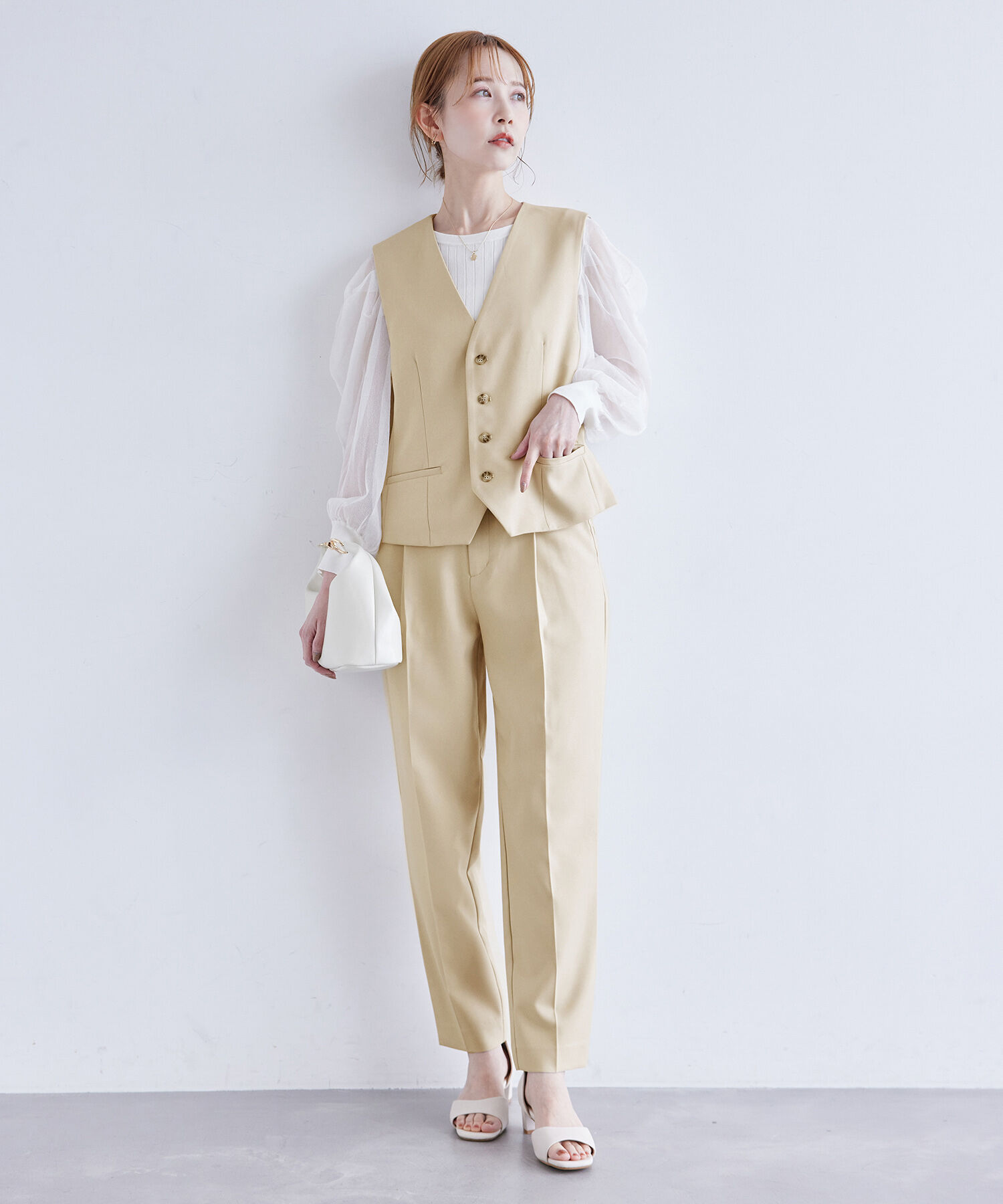 Rope&rsquo;Picnic「ブライトシリーズ/テーパードパンツ/セットアップ対応」|その他|