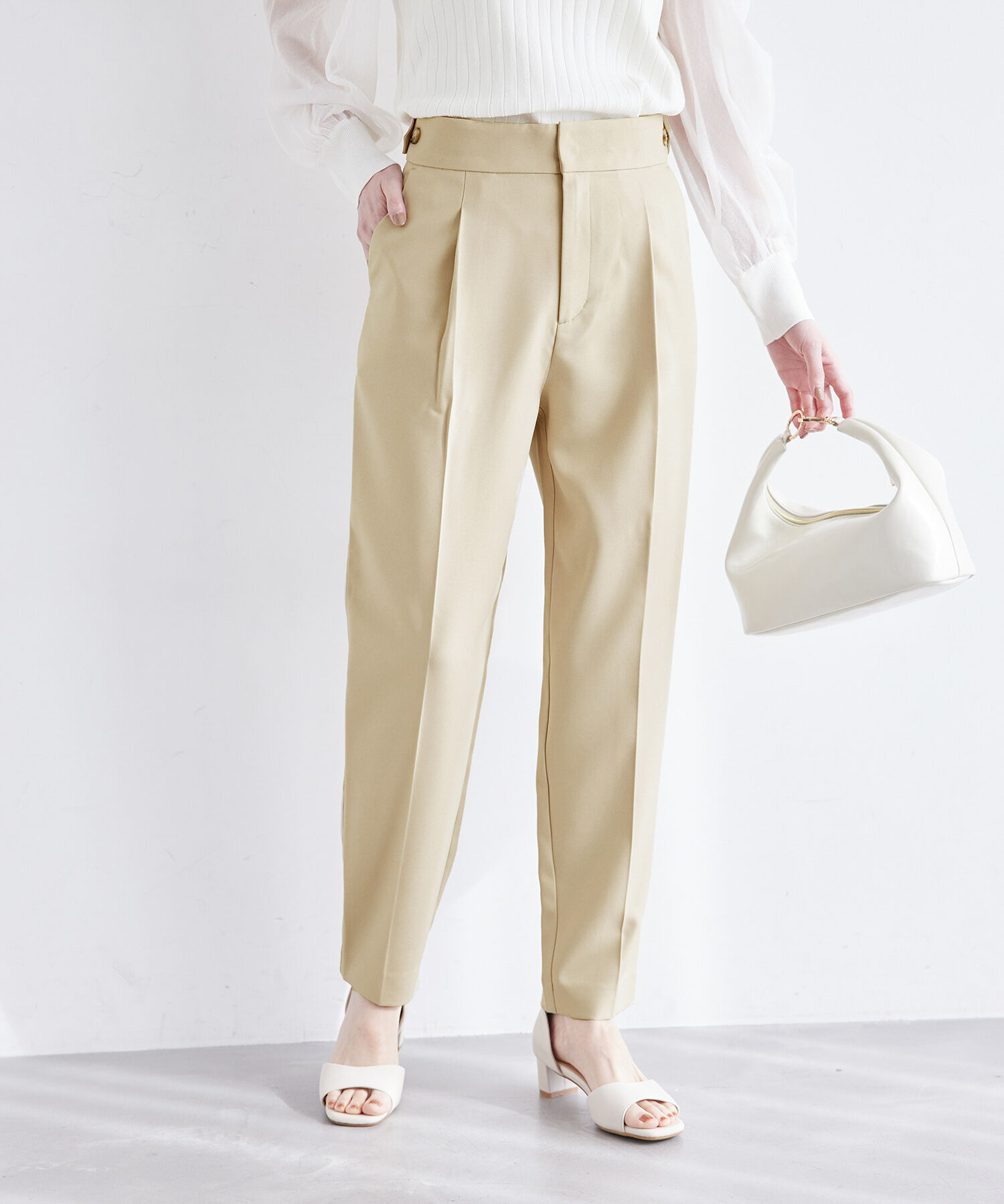 Rope&rsquo;Picnic「ブライトシリーズ/テーパードパンツ/セットアップ対応」|その他|