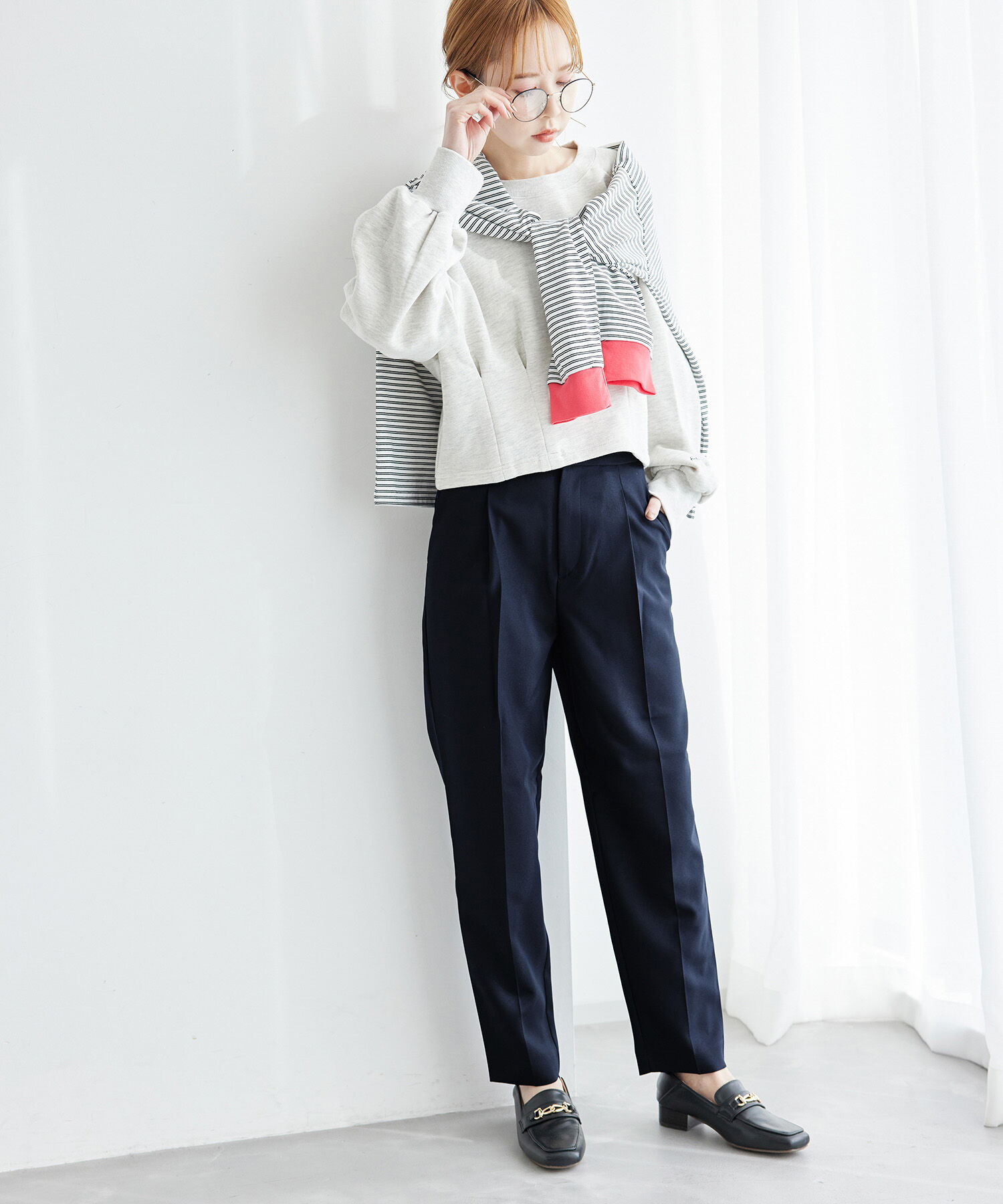 Rope&rsquo;Picnic「ブライトシリーズ/テーパードパンツ/セットアップ対応」|その他|