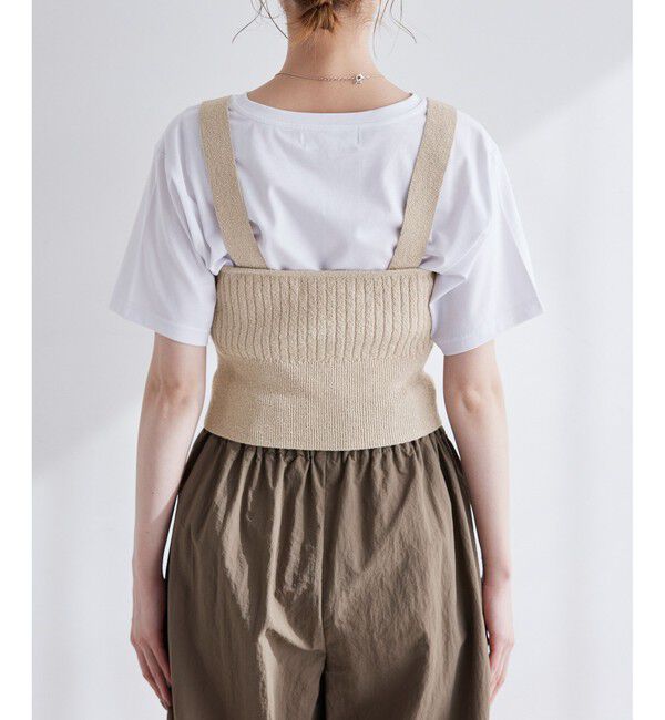 Rope&rsquo;Picnic「ワイドリブニットビスチェ」|ベスト・ジレ|