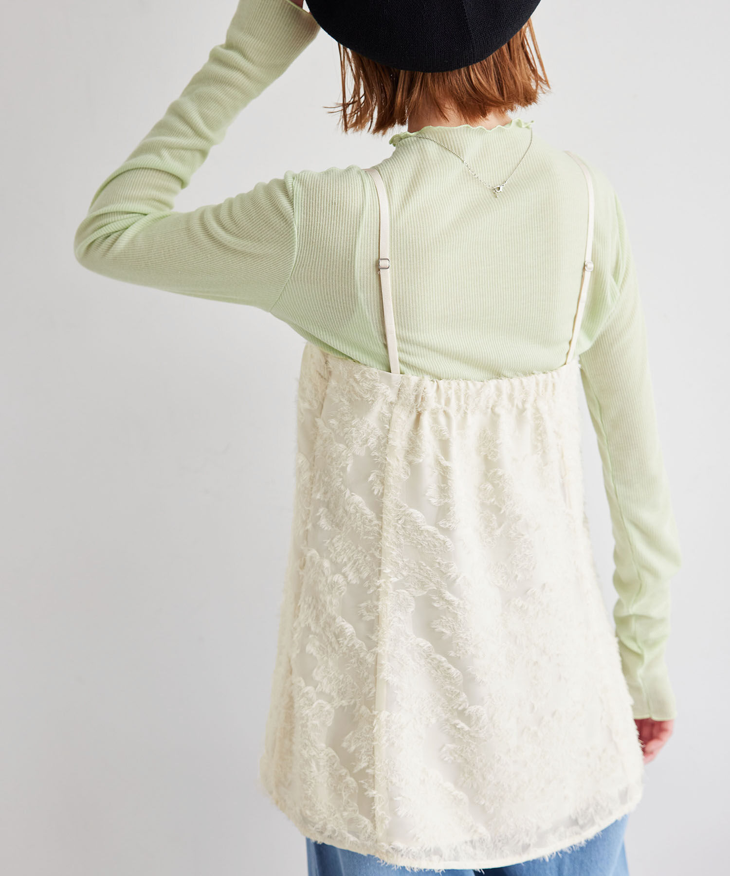 Rope&rsquo;Picnic「フリンジキャミビスチェ」|キャミソール|