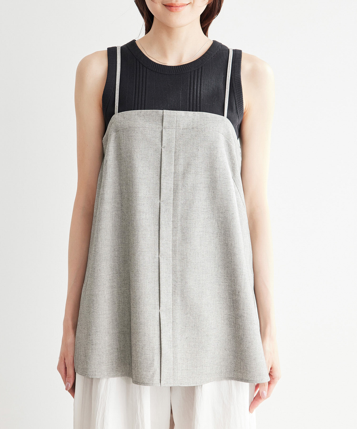 Rope&rsquo;Picnic「【ご好評につき新色追加！】チュニックビスチェ/セットアップ対応・UVケア」|キャミソール|