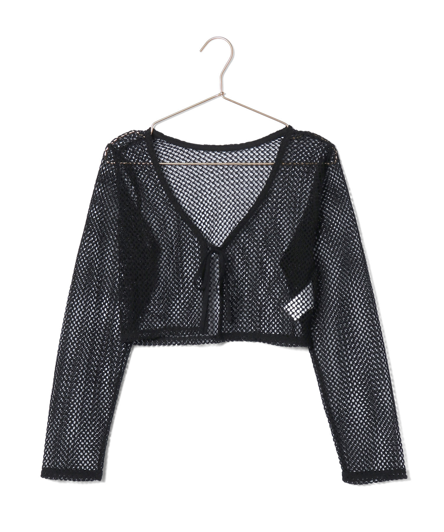 ROPE' PICNIC R「クロップドメッシュカットカーディガン」|カーディガン|