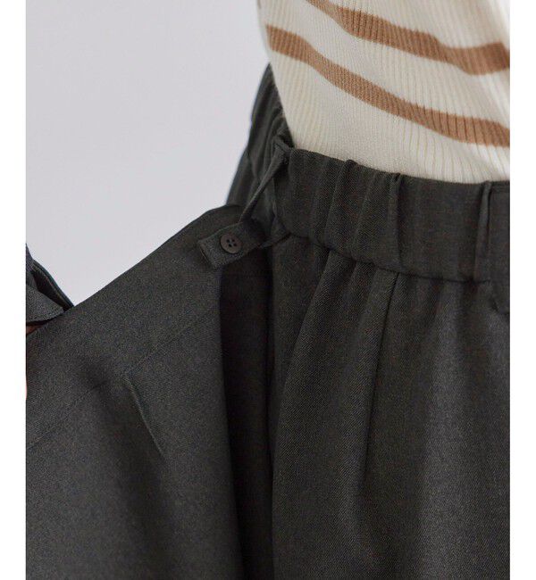 Rope&rsquo;Picnic「ラップベルトパンツ/セットアップ対応・リンクコーデ」|チノ|