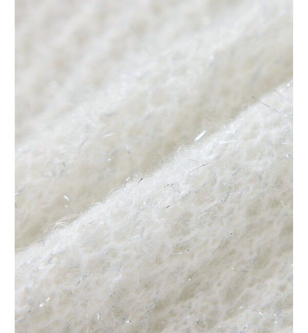 Rope&rsquo;Picnic「【emur/エミュール】フェザーラメメッシュ編みニット」|ニット・セーター|