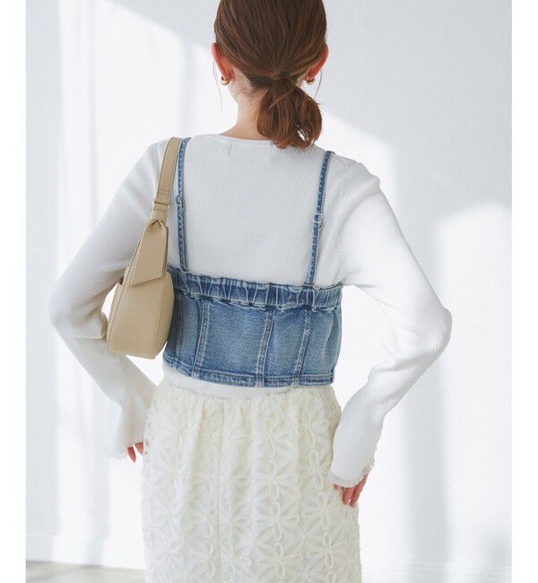 Rope&rsquo;Picnic「デニムビスチェ」|ベスト・ジレ|