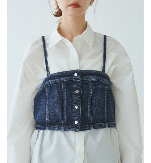 Rope&rsquo;Picnic「デニムビスチェ」|ベスト・ジレ|