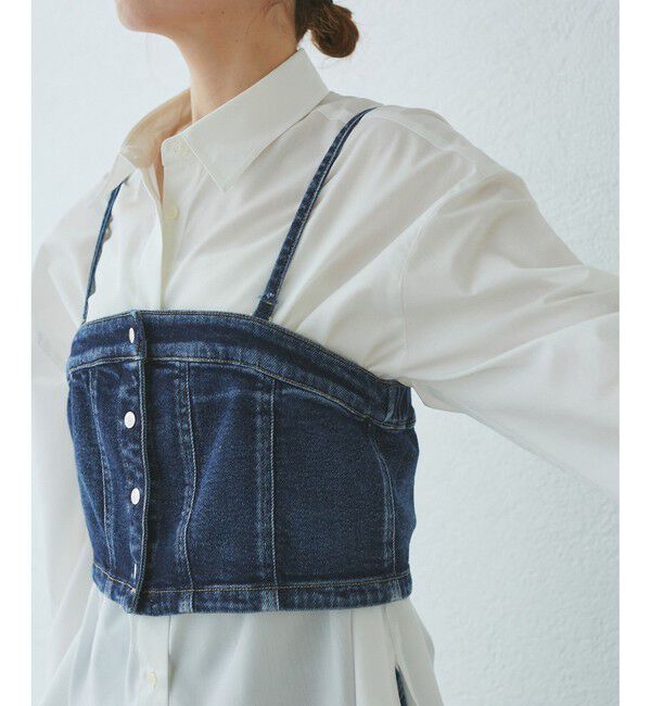 Rope&rsquo;Picnic「デニムビスチェ」|ベスト・ジレ|