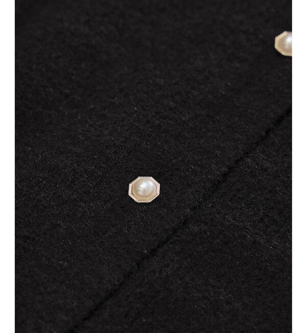 Rope&rsquo;Picnic「【新色追加】スフレニットシリーズ パールボタンショートカーディガン/イージーケア・リンクコーデ」|カーディガン|