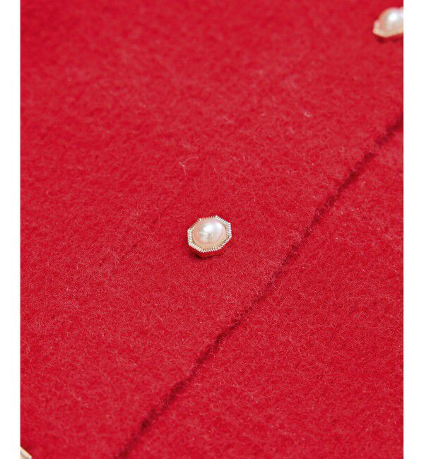 Rope&rsquo;Picnic「【新色追加】スフレニットシリーズ パールボタンショートカーディガン/イージーケア・リンクコーデ」|カーディガン|